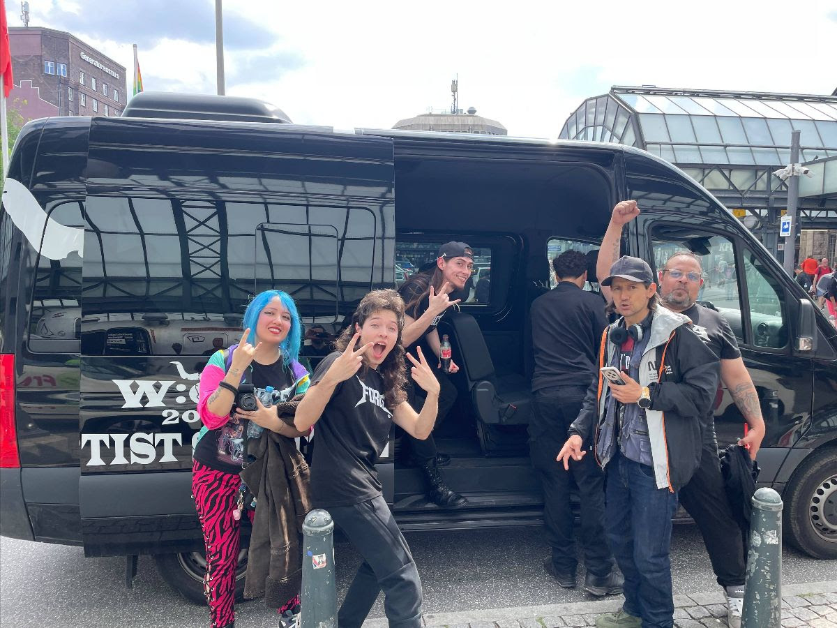 Force ya se encuentra en Alemania para su presentación en Wacken Metal Battle